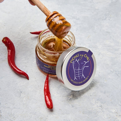 Antone - Fermented Hot Honey 90g - Birdseye, Garlic & Rosemary
