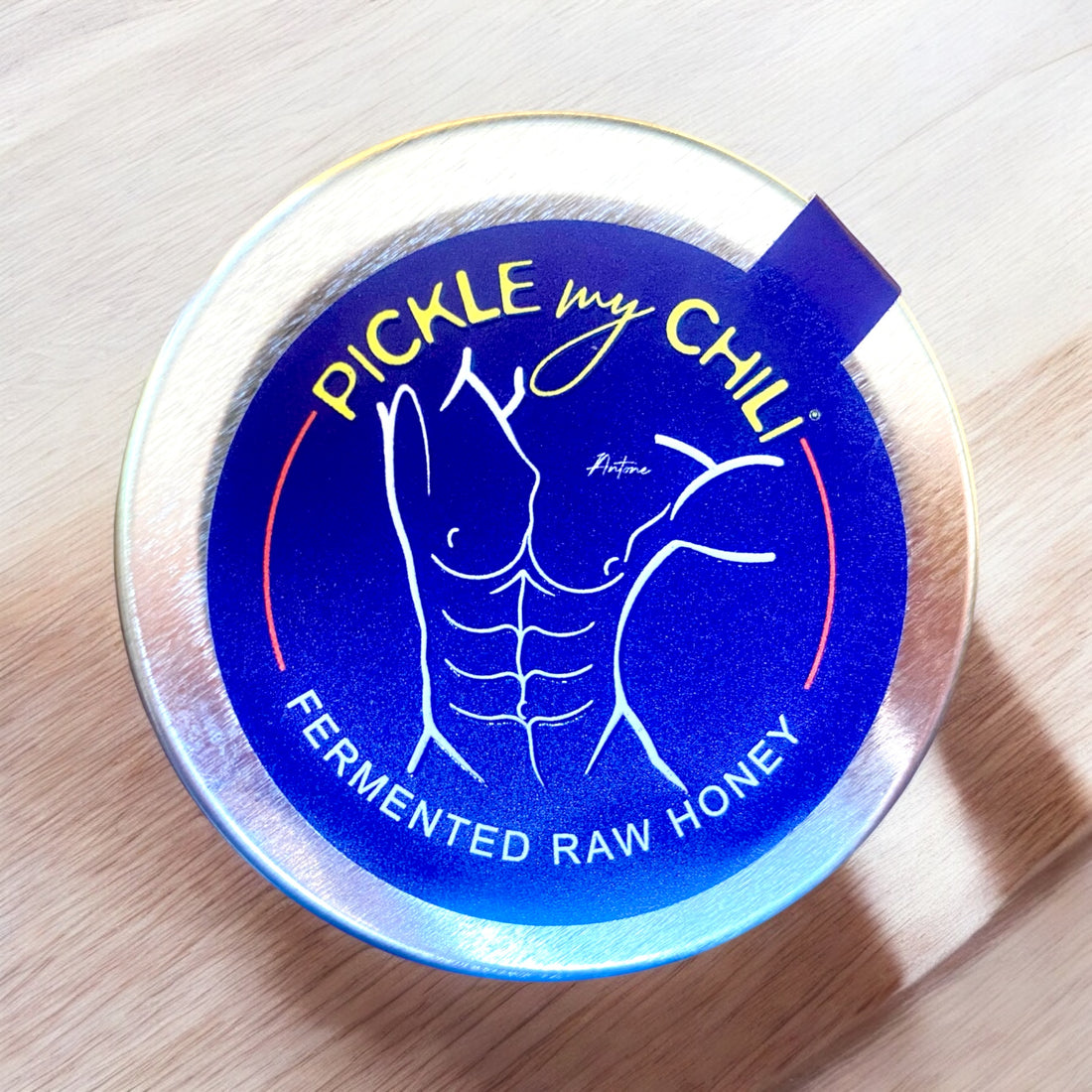 Antone: Red Gum Honey Infused with Garlic, Rosemary, and Hot Peppers (heat 5/10)