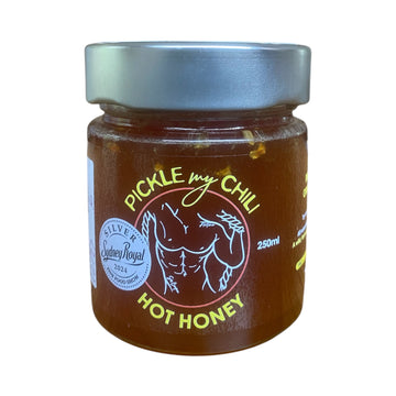 Sir Campion: Banksia Honey Infused with Whole Orange and Hot Peppers (heat 6/10)