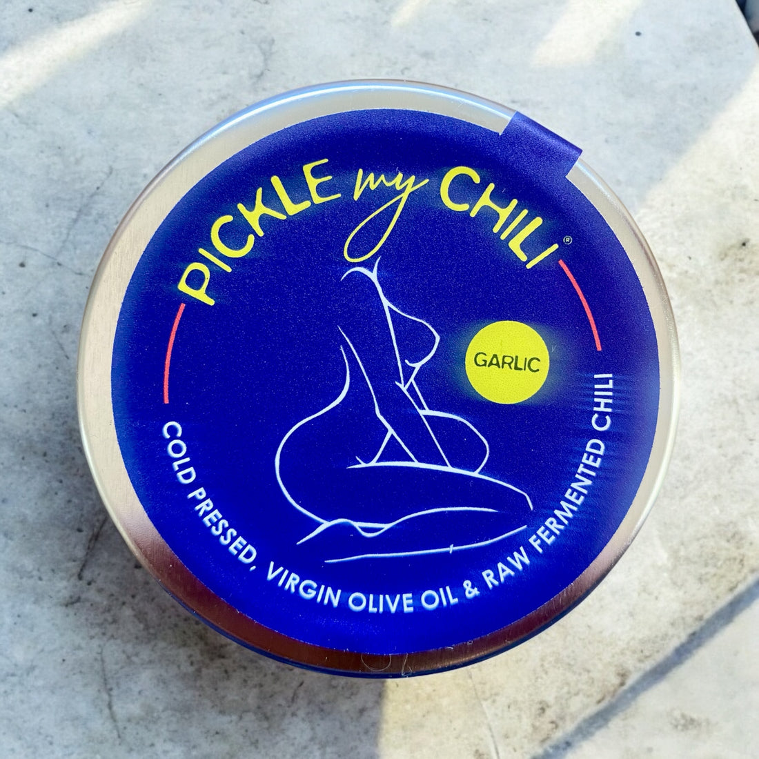 Cold-pressed Extra Virgin Olive Chili Oil w/ Fermented Chili & Garlic heat 5/10